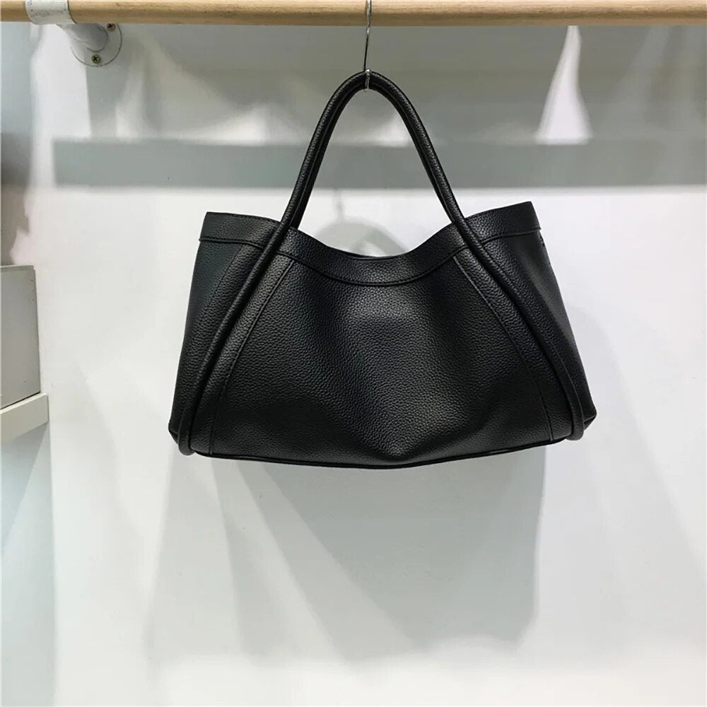 Sacs fourre-tout en cuir de grande capacité