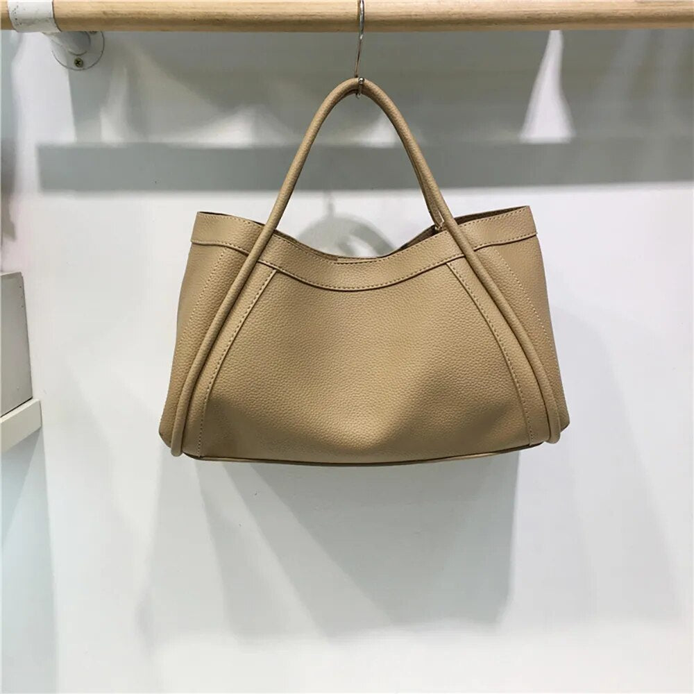 Sacs fourre-tout en cuir de grande capacité