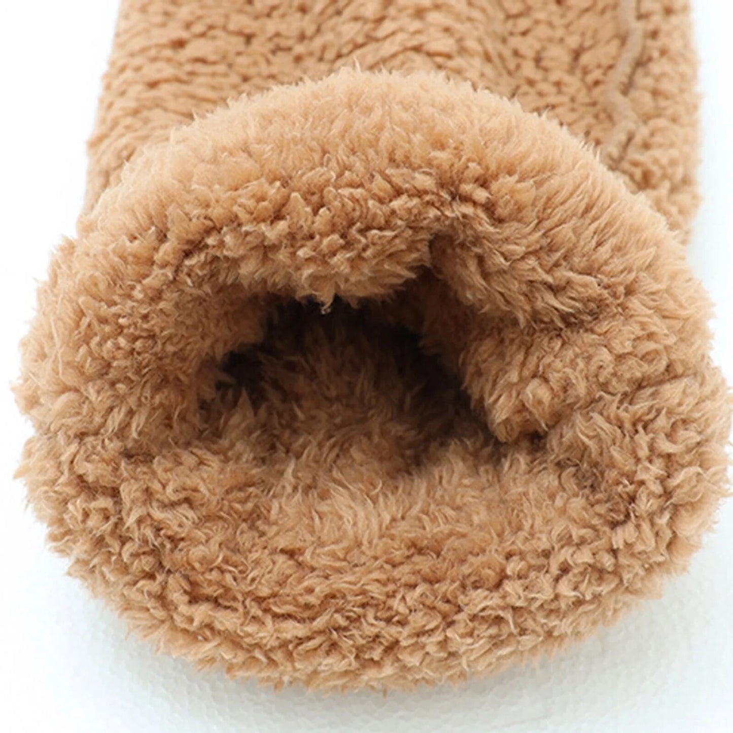 Fluffy Coral Fleece Teddy Legs Long Cozy Socks