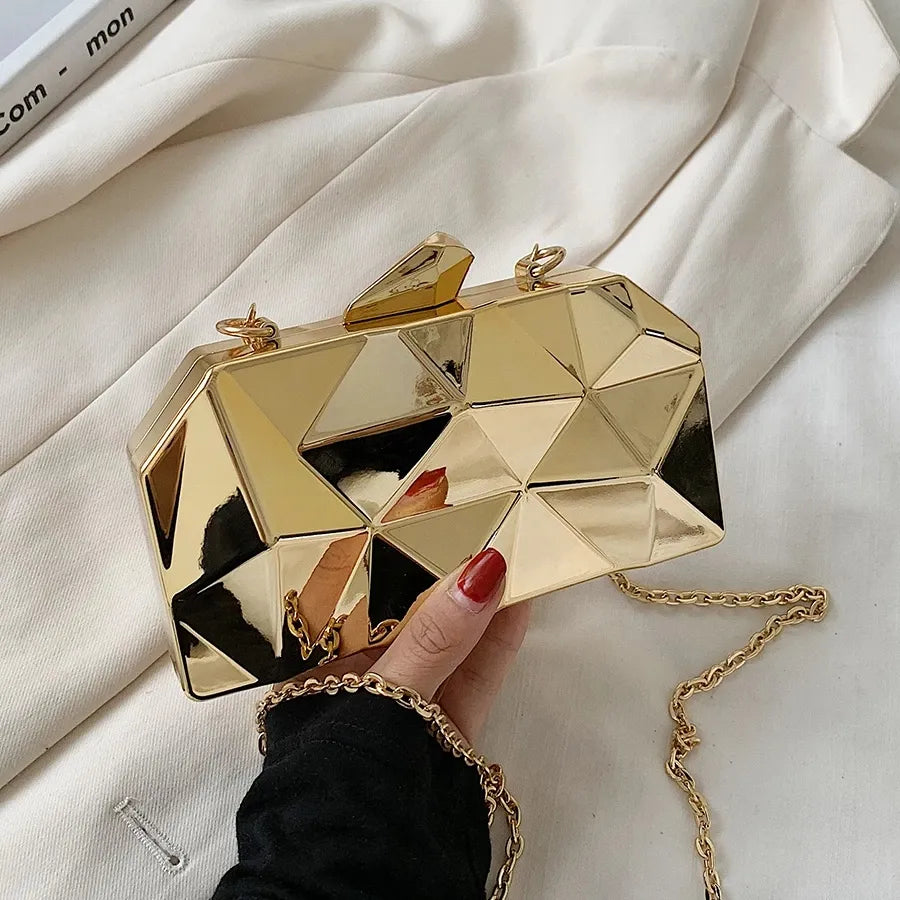 Geometric Mini Party Evening Purse Crossbody Shoulder Bag