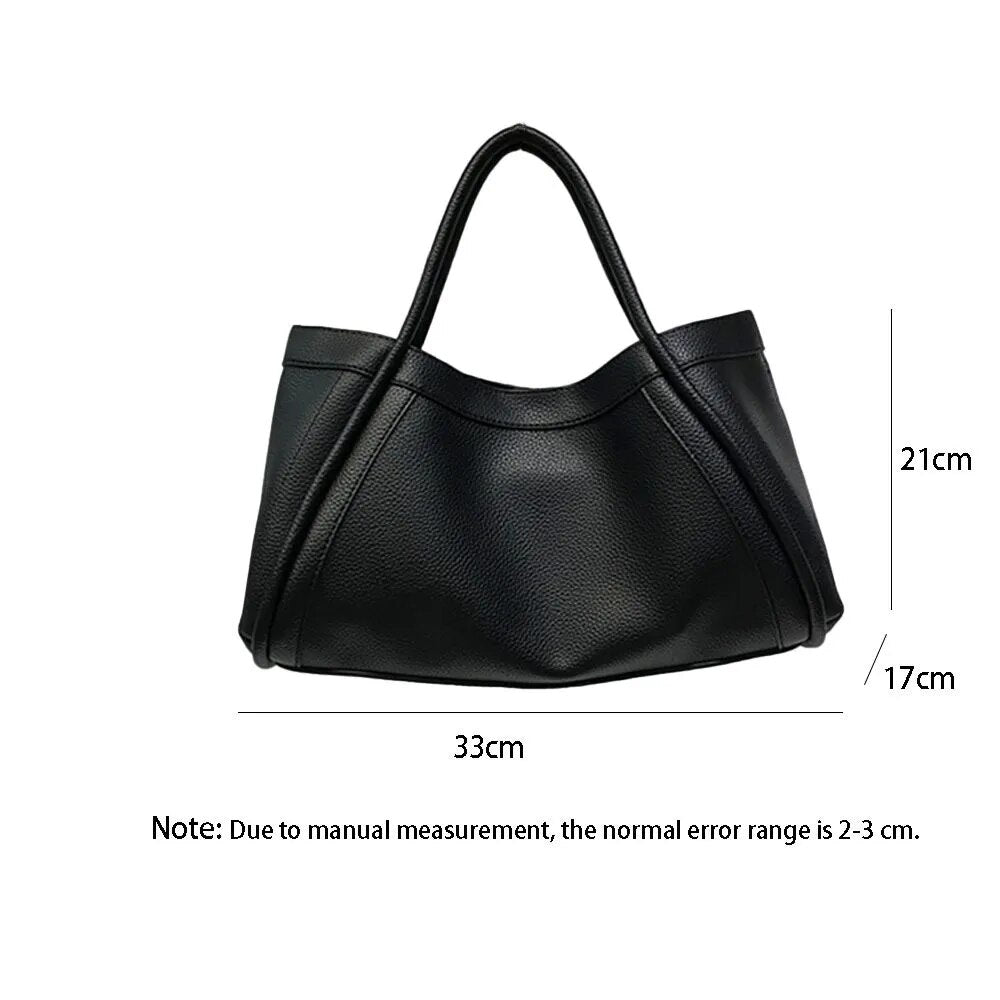 Large Capacity Leather Tote Bags